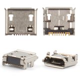 Коннектор зарядки для Samsung C3322, 7 pin, micro-USB тип-B