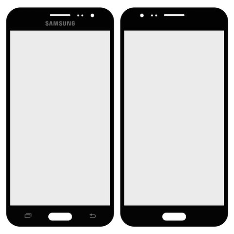 Скло корпуса для Samsung J320H DS Galaxy J3 2016 , чорне