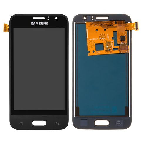Дисплей для Samsung J120 Galaxy J1 2016 , чорний, без регулювання яскравості, без рамки, Сopy