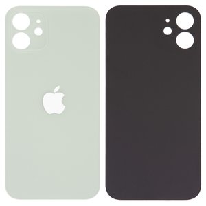 Задняя панель корпуса для iPhone 12, зеленая, не нужно снимать стекло камеры, Copy, big hole