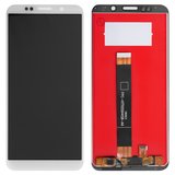 Дисплей для Huawei Honor 7A 5,45", Honor 7s, Honor Play 7, Y5 (2018), Y5 Prime (2018), белый, без логотипа, без рамки, High Copy, (DUA-L22)