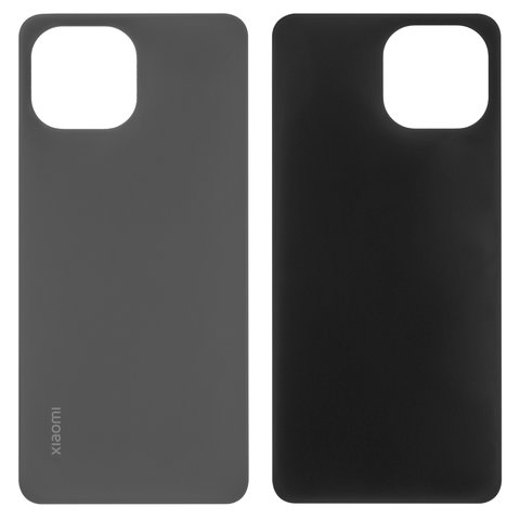 Задняя панель корпуса для Xiaomi Mi 11 Lite, черная, M2101K9AG, boba black