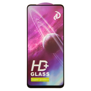Защитное стекло All Spares для Xiaomi Poco M3 Pro, Poco M3 Pro 5G, Redmi Note 10 5G, совместимо с чехлом, Full Glue, черный, cлой клея нанесен по всей поверхности