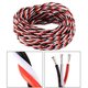 Сервокабель 3x26AWG, 0,13 мм², 1 м, плетеный, черный, красный, белый