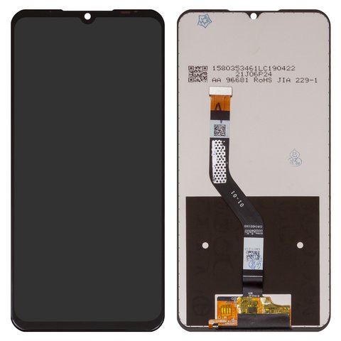 Дисплей для Meizu Note 9, чорний, без рамки, High Copy
