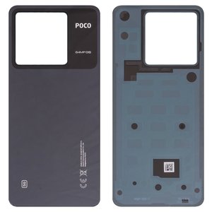 Задняя панель корпуса для Xiaomi Poco X6, черная