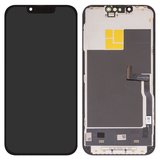 Дисплей Wextom для iPhone 13 Pro, черный, с рамкой, High Copy, без ошибки, (OLED) soft, Diagnosable, 120Hz