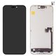Дисплей для iPhone 16 Pro Max, черный, с рамкой, High Copy, без микросхемы, (OLED), DD-OLED soft, 120Hz