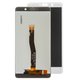 LCD compatible with Huawei GR5 (2017), Honor 6X, Mate 9 Lite, (white, Logo Huawei, without frame, High Copy, BL-L23/BLN-L21)