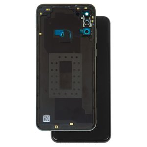 Задняя панель корпуса для Huawei Honor Play 9A, черная, со стеклом камеры, dark night Black, MOA AL00 MOA TL00 MED AL20 MOA AL20