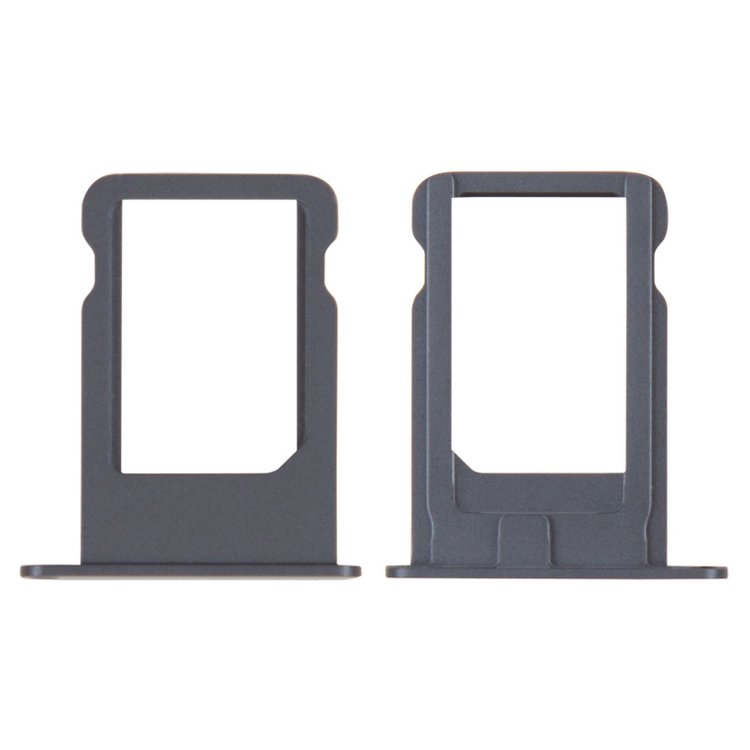 Sim Card Holder Compatible With Iphone 5 Black All Spares