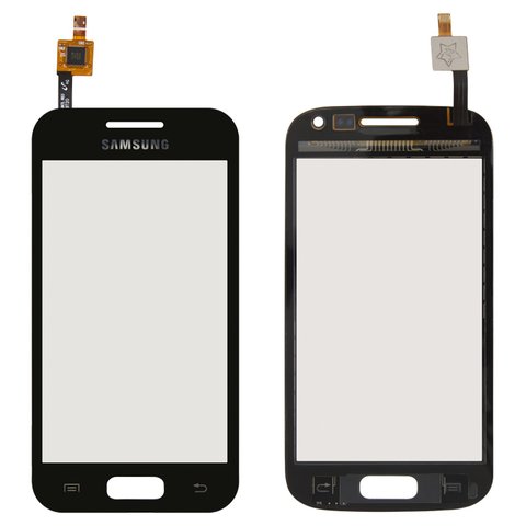Touchscreen compatible with Samsung I8160 Galaxy Ace II, black 