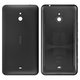 Housing Back Cover compatible with Nokia 1320 Lumia, (black, with side button)