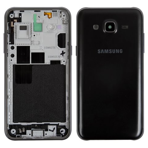 Carcasa puede usarse con Samsung J500H DS Galaxy J5, negro
