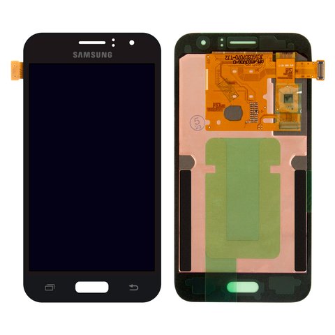 Pantalla LCD puede usarse con Samsung J120 Galaxy J1 2016 , negro, sin marco, Original PRC , original glass