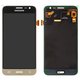 LCD compatible with Samsung J320 Galaxy J3 (2016), (golden, with light adjustable, Best copy, without frame, Copy, (TFT))