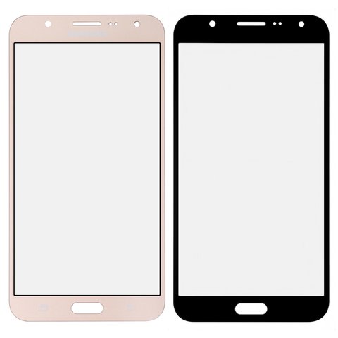 Housing Glass compatible with Samsung J700F DS Galaxy J7, J700H DS Galaxy J7, J700M DS Galaxy J7, golden 