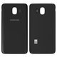 Housing Back Cover compatible with Samsung J400F Galaxy J4 (2018), (black)