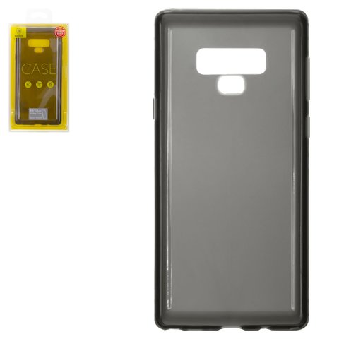 Case Baseus compatible with Samsung N960 Galaxy Note 9, black, matt, silicone  #ARSANOTE9 SF01
