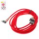 Charging Cable Baseus MVP Elbow, (USB type-A, Lightning, 200 cm, 1.5 A, red) #CALMVP-E09