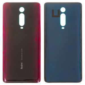 Panel trasero de carcasa puede usarse con Xiaomi Redmi K20, Redmi K20 Pro, roja, Logo Redmi