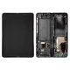 Pantalla LCD puede usarse con Samsung F900F Galaxy Fold, negro, con marco, Original, empaque industrial, #GH82-20132B