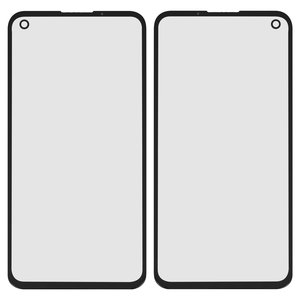 Стекло корпуса для Google Pixel 4a, черное