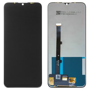 Pantalla LCD puede usarse con Meizu M10, negro, sin marco, Original PRC , #FPC T65PTS00BV0F