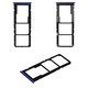 SIM Card Holder compatible with Xiaomi Redmi 9T, (dark blue, twilight Blue, J19S, M2010J19SG, M2010J19SY)