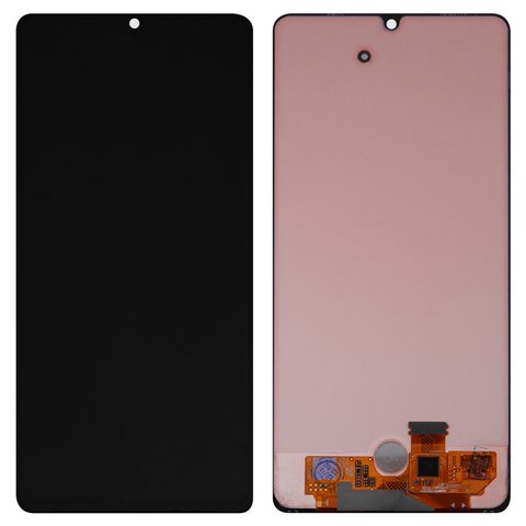 LCD compatible with Samsung A426 Galaxy A42 5G, M426 Galaxy M42, black, without frame, original change glass 