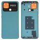 Housing Back Cover compatible with Xiaomi Poco C40, (green, coral green)
