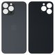 Housing Back Cover compatible with iPhone 13 Pro Max, (gray, no need to remove the camera glass, Graphite, big hole)