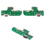 Шлейф для Motorola Moto G9 Power, коннектора зарядки, High Copy, плата зарядки
