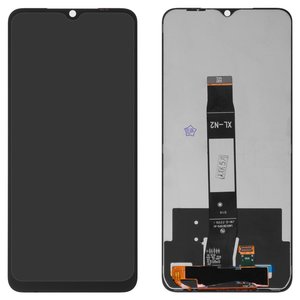 LCD compatible with Xiaomi Poco C50, Poco C51, Redmi A1, Redmi A1 Plus, Redmi A2, Redmi A2 Plus, black, without frame, High Copy 