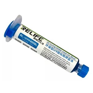 Máscara de soldadura RELIFE RL UVH900BL, azul, 10 ml, UV