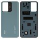 Housing Back Cover compatible with Xiaomi Redmi Note 12S, (blue, ice blue)
