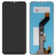 LCD compatible with Tecno Spark 7 (KF6n), Spark 7 Go (KF6m); Infinix Hot 10i, (black, without frame, (Box) FPC6504/TXDI650CBAPU-5V3H)