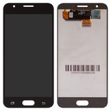 Дисплей для Samsung G570F/DS Galaxy J5 Prime, черный, без логотипа, без рамки, Сopy