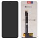 LCD compatible with Huawei Honor X8, (black, without frame, Copy, TFY-LX1/TFY-LX2/TFY-LX3)
