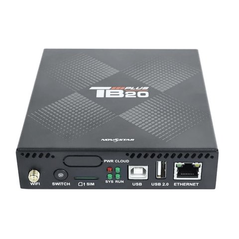 Controlador de pantallas LED Novastar TB20Plus LED 650 000 pxl, Wi Fi 