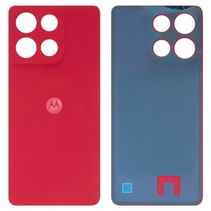 Panel trasero de carcasa puede usarse con Motorola Moto G86, roja, chrysanthemum