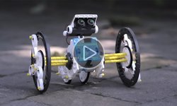 Видеообзор робота 14 в 1 на солнечных батареях CIC