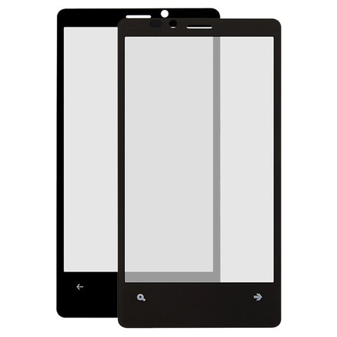 Housing Glass compatible with Nokia 920 Lumia, black 