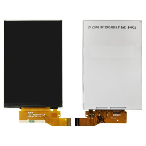 LCD compatible with Alcatel One Touch 4007 Pixi, One Touch 4015 POP C1 Dual Sim, One Touch 4018 POP D1, without frame, 25 pin  #TXDT350DHP 106