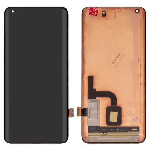 LCD compatible with Xiaomi Mi 10, Mi 10 Pro, black, without frame, original change glass  , samsung S  version, M2001J1G, M2001J2G, M2001J2I 