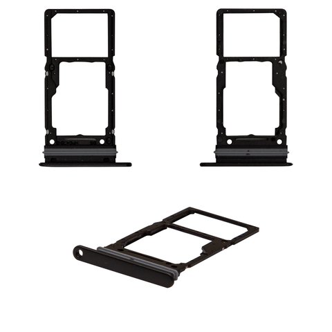 SIM Card Holder compatible with Samsung A346 Galaxy A34 5G, black