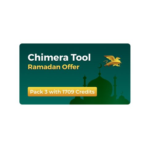 Chimera Tool Ramadan Offer Pack 3 with 1709 Credits