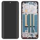 LCD compatible with Realme 13 Pro Plus, (golden, with frame, Original (PRC), RMX3920, RMX3921)