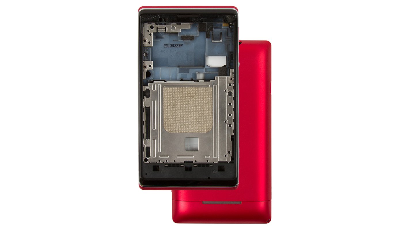 Carcasa puede usarse con Sony C1503 Xperia E, C1504 Xperia E, C1505 Xperia  E, rojo - GsmServer