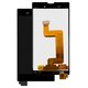 Pantalla LCD puede usarse con Sony D5102 Xperia T3, D5103 Xperia T3, D5106 Xperia T3, negro, sin marco